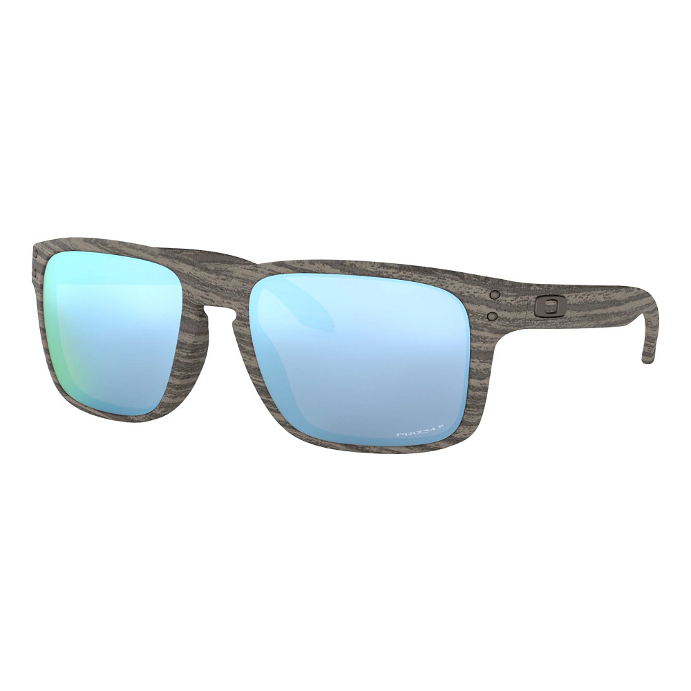 Oakley Holbrook Woodgrain PRIZM Deep Water Sunglasses