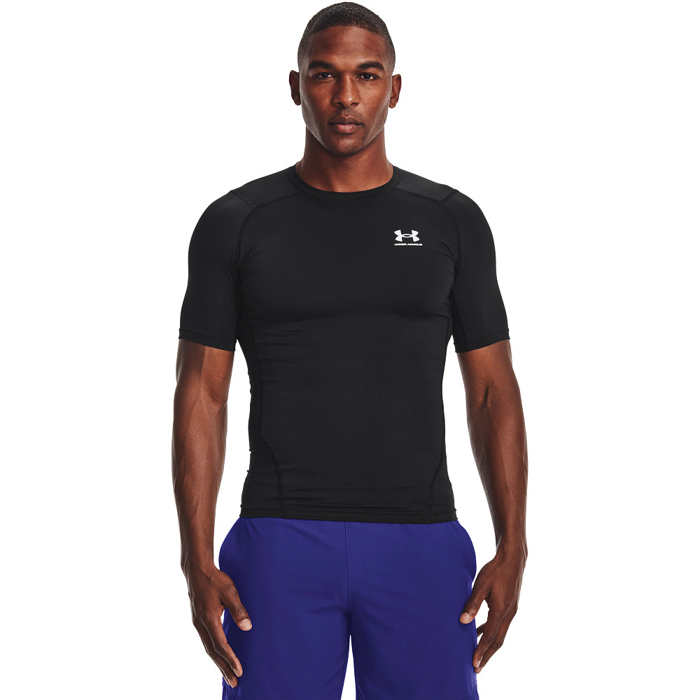 Mens Under Armour HeatGear Compression Shirt Short Sleeve