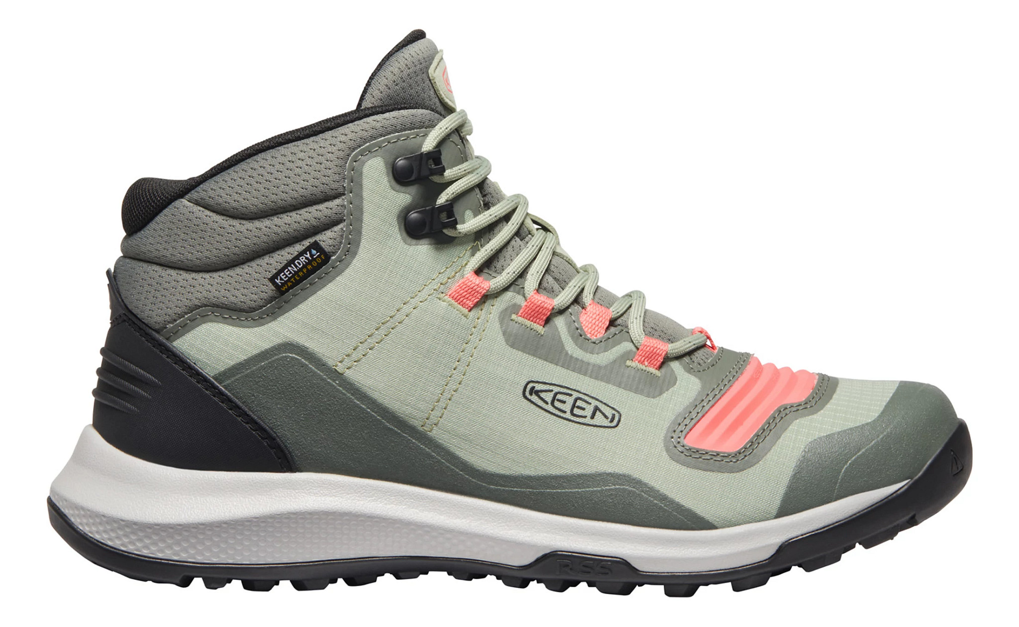 Womens Keen Tempo Flex Mid Waterproof Hiking Shoe