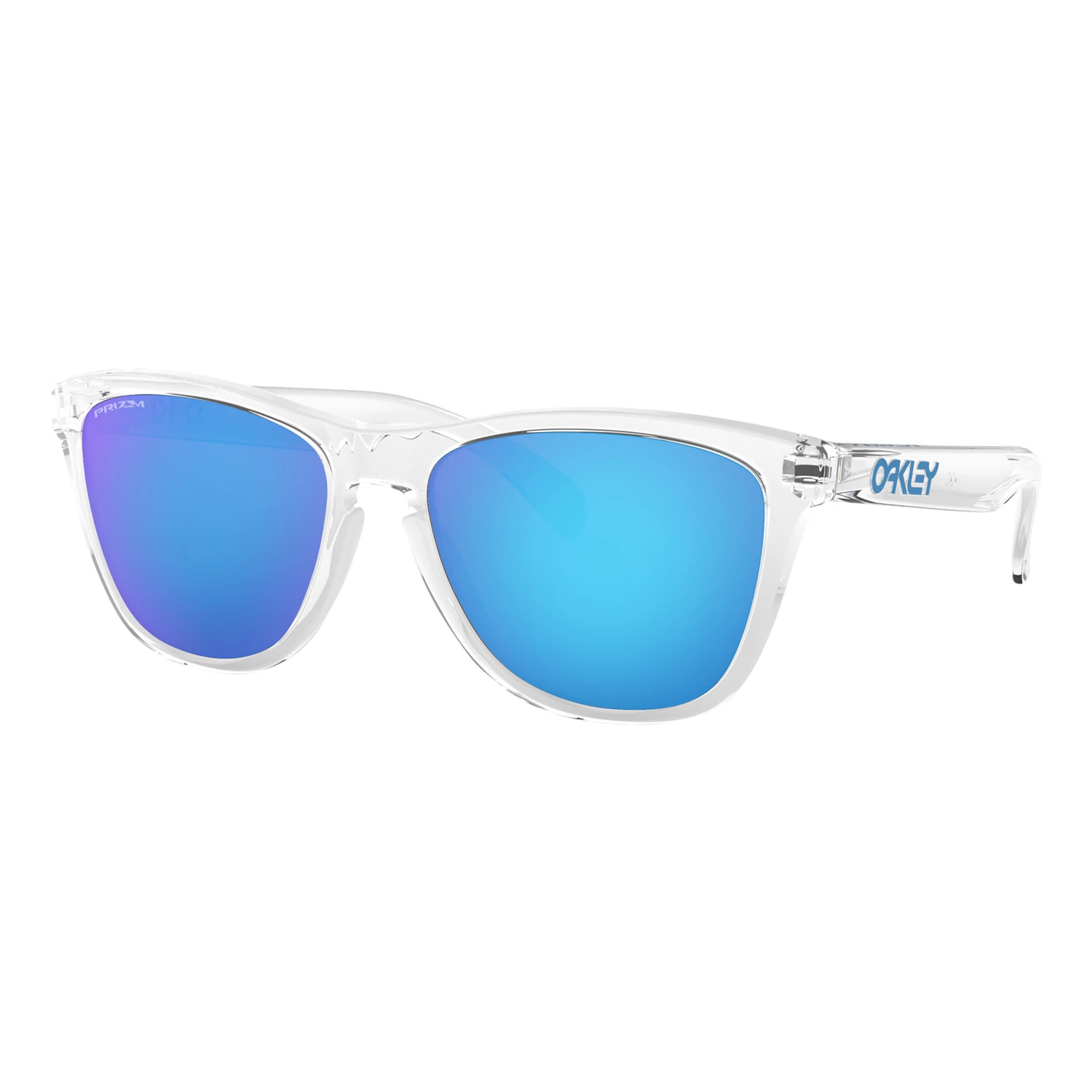 Oakley Frogskins Sunglasses - Crystal Clear Prizm Sapphire, Size: OS | Accessories - Road Runner Sports
