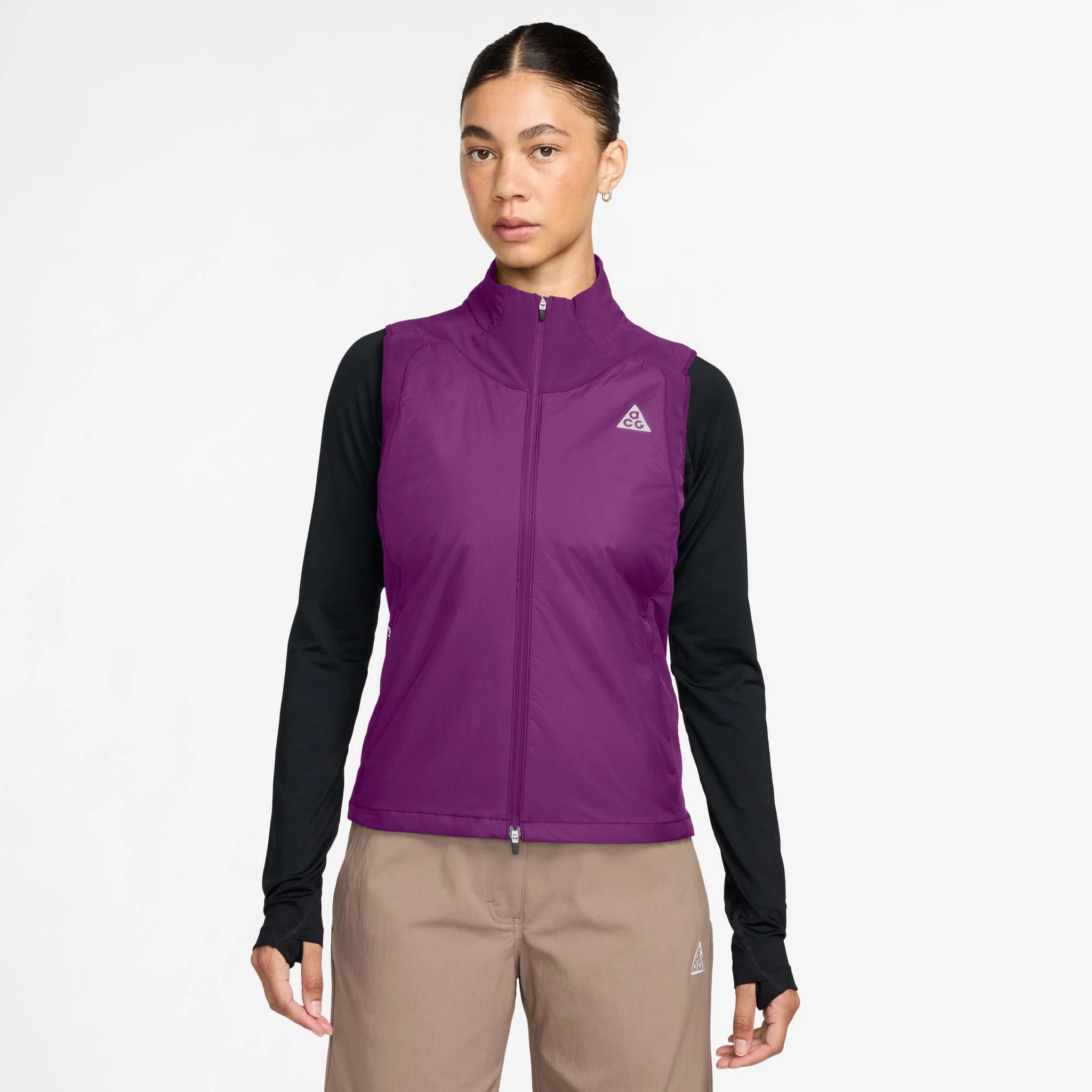 Women's Nike ACG Rope De Dope Vest - Bold Berry, Size: L | Apparel - Road Runner Sports