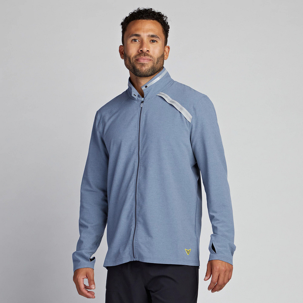 Full zip outlet running jacket