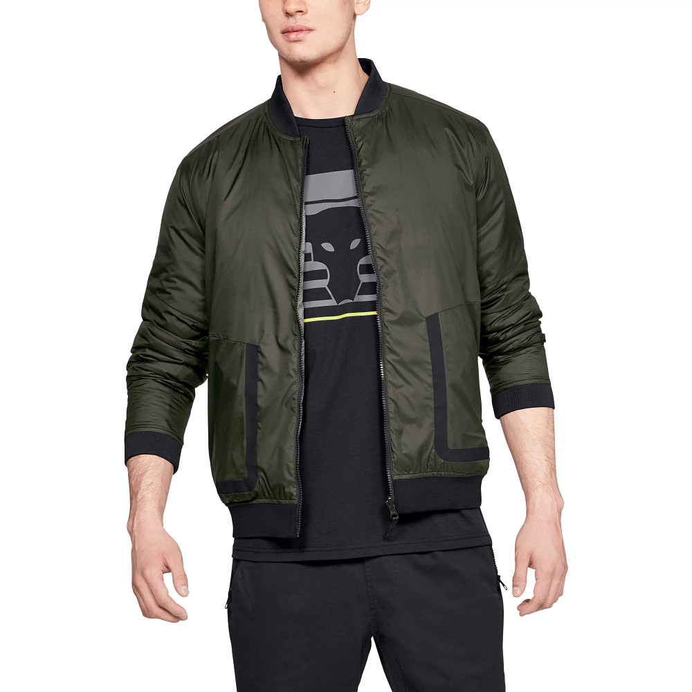 Under armour outlet reactor bomber jacket