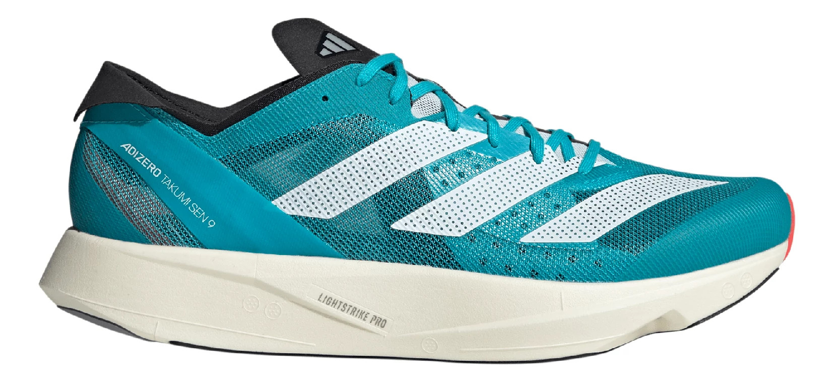 adidas Adizero Takumi-Sen 9 Running Shoe - Lucid Cyan/White