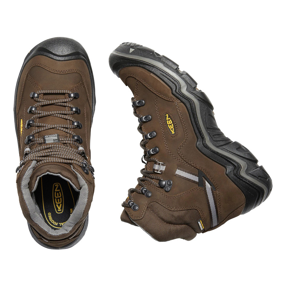 Mens Keen Durand II Mid Waterproof Hiking Shoe display picture 2