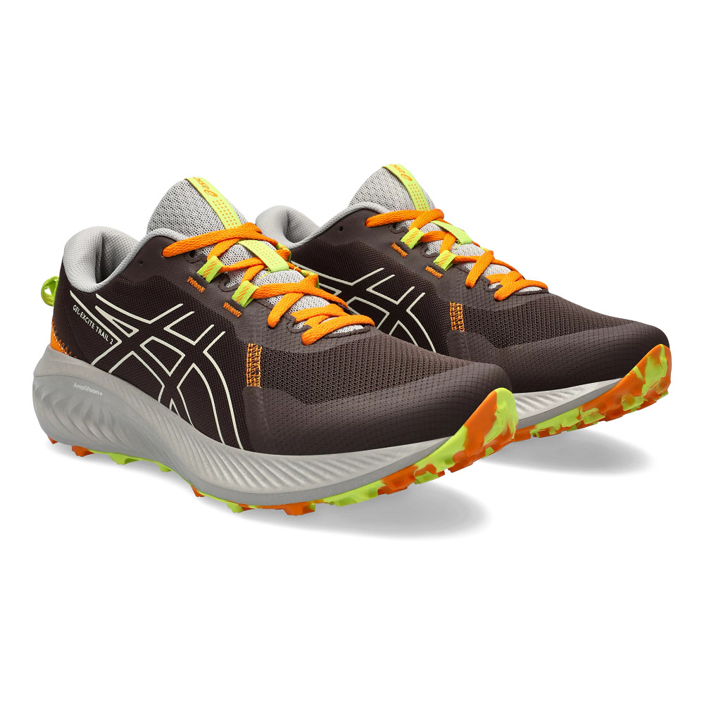 Men's GEL-EXCITE TRAIL, Black/Golden Yellow, Running Shoes