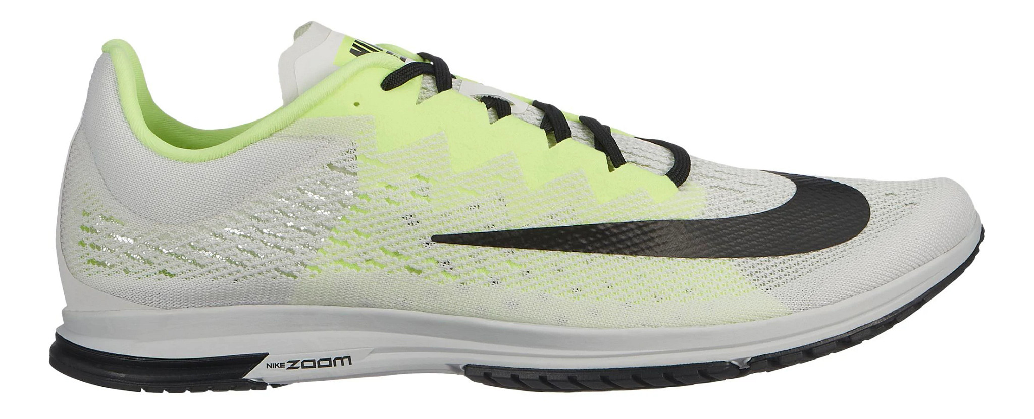 Nike Zoom Streak LT 4 Racing Shoe - Platinum/Volt