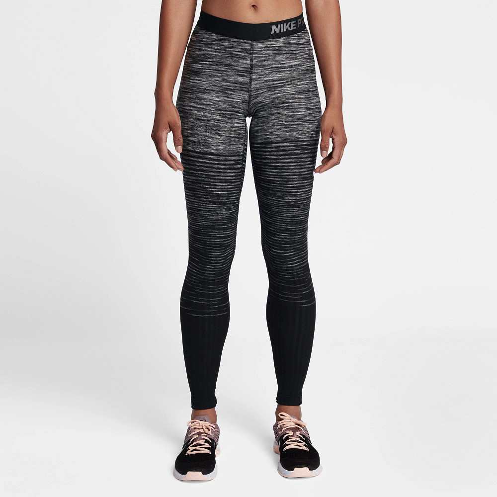 Nike Pro Girl’s Black Compression Spandex Capri Training/Run Tights, Small,  NWT