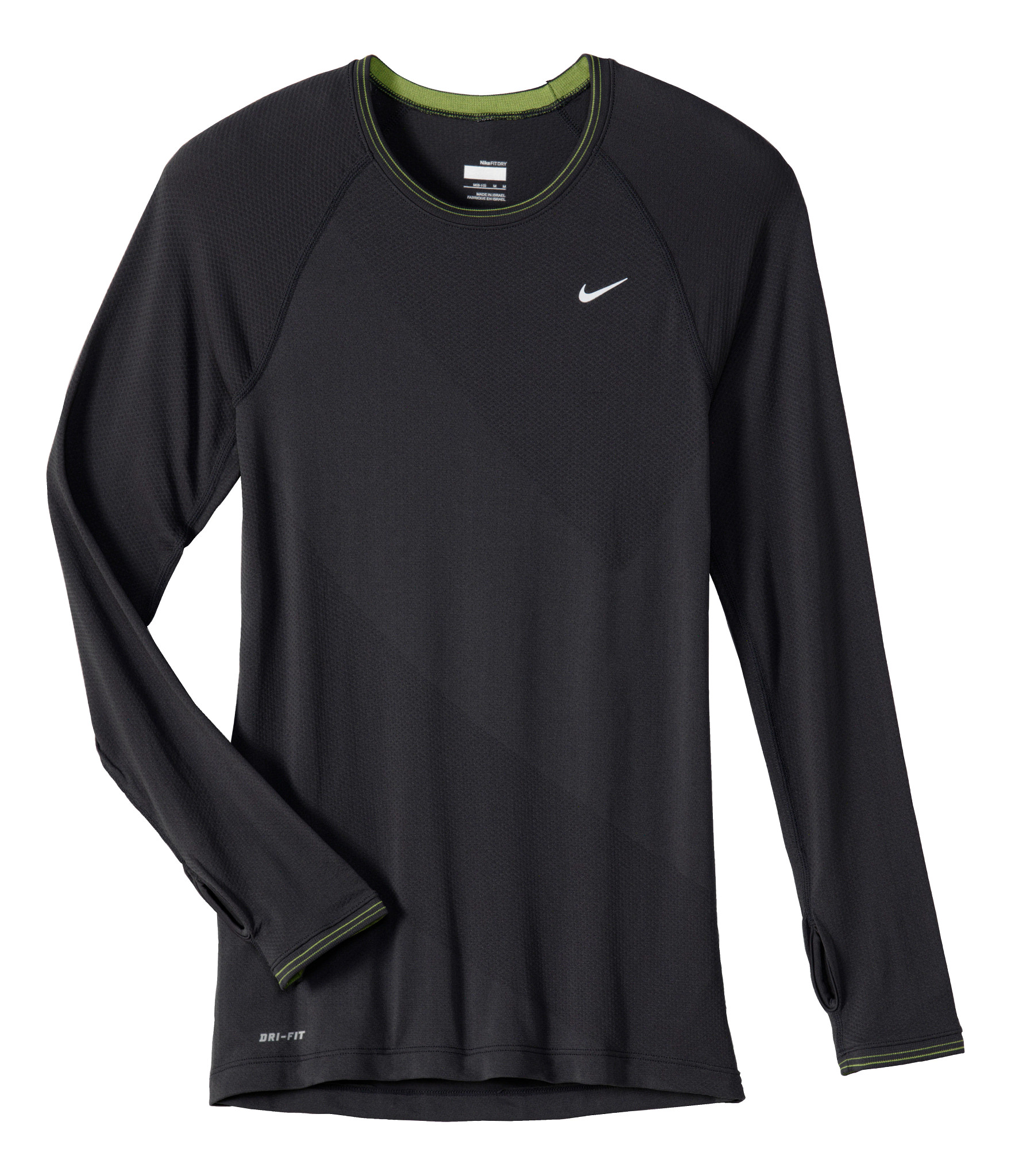 Womens Nike Long Sleeve Seamless No Zip Technical Tops