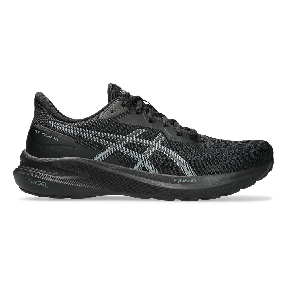 ASICS GT-1000 13 ブラック ランニングシューズ Mens ASICS GT-1000 13 Running Shoe