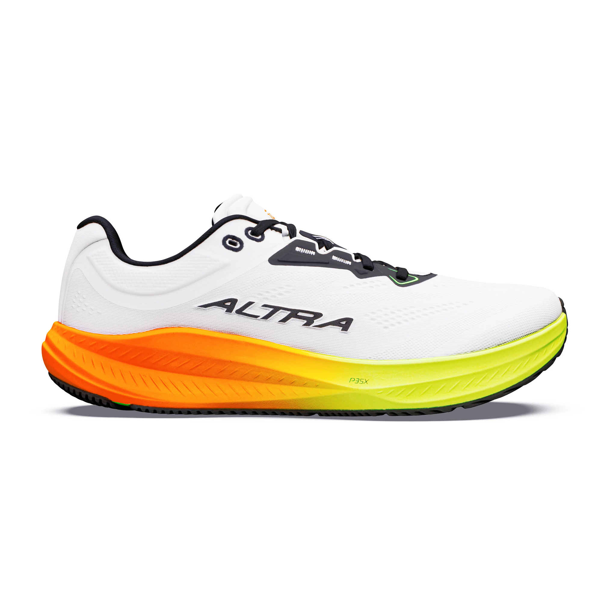Men's Altra Torin 9 - White / Safety Yellow, Size: 10, Medium | Footwear - Road Runner Sports