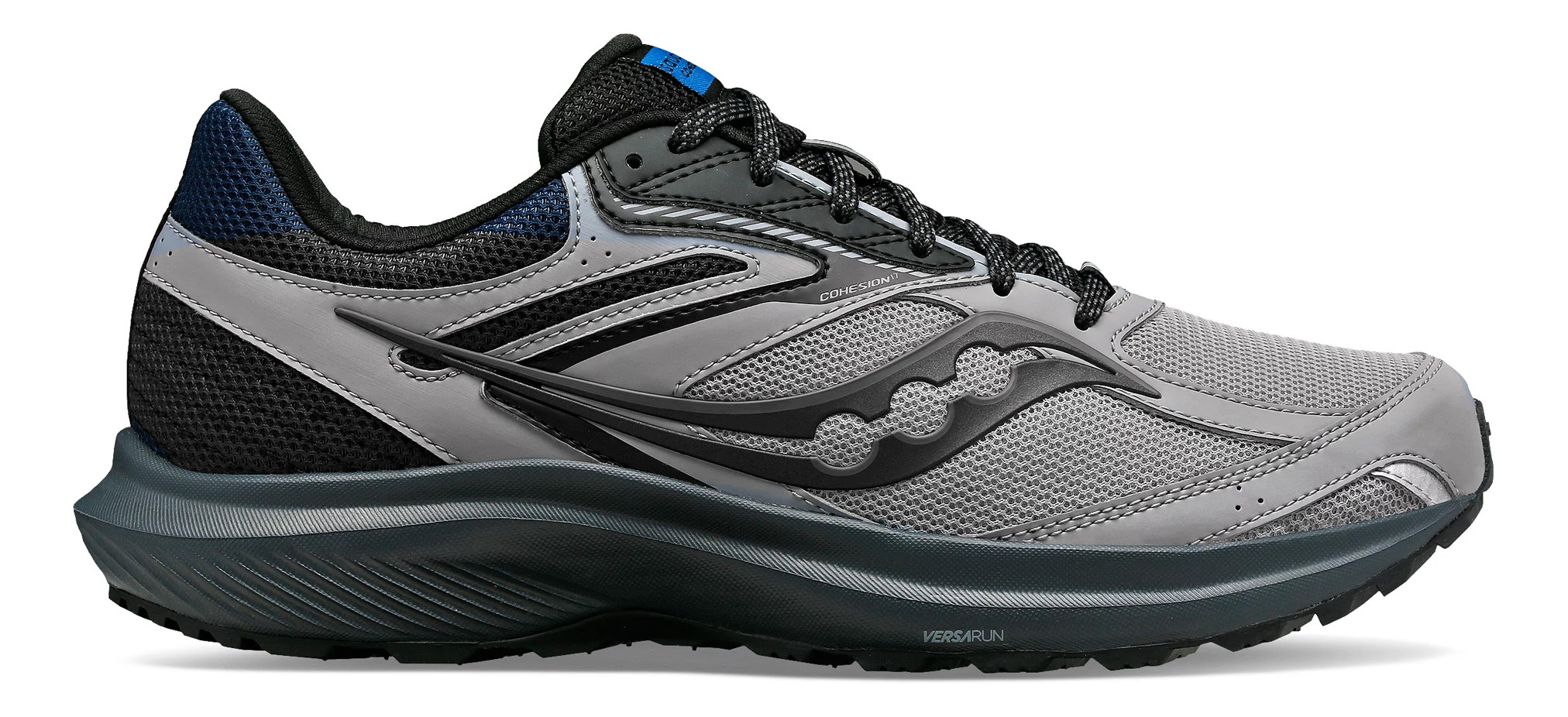 SAUCONY COHESION 17 MEN’S ROAD TRACK RUNNING ATHLETIC SHOE SILVER GRAY SIZE: 7W Saucony Cohesion 17 Running Shoe - Women main image 2