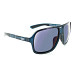 Optic Nerve Molotov Polarized Sunglasses - Navy/Blue Mirror
