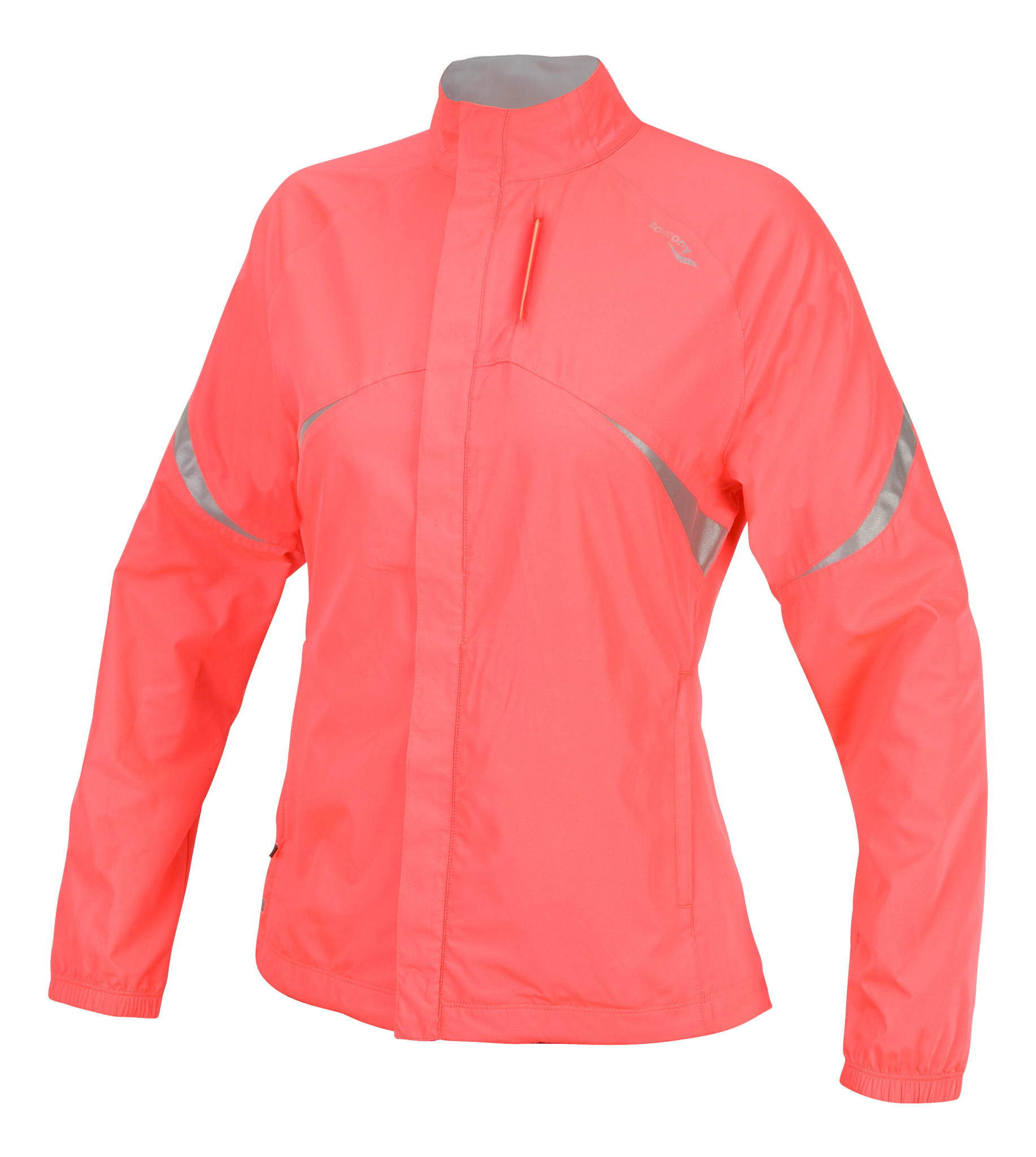 Saucony sonic reflex on sale jacket womens pink