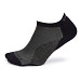 Thorlo Experia Fierce Micro Mini Crew 3 Pack Socks - Black/Grey