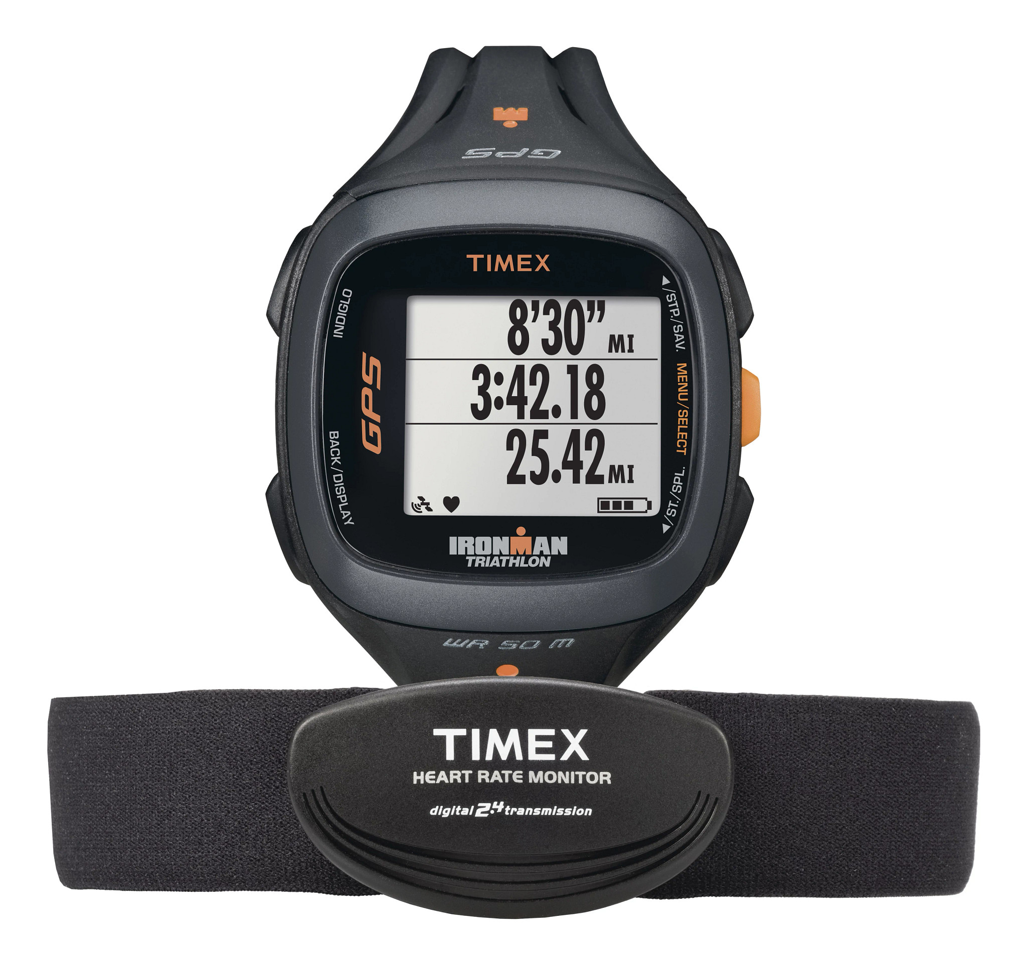 Timex road trainer heart rate outlet monitor