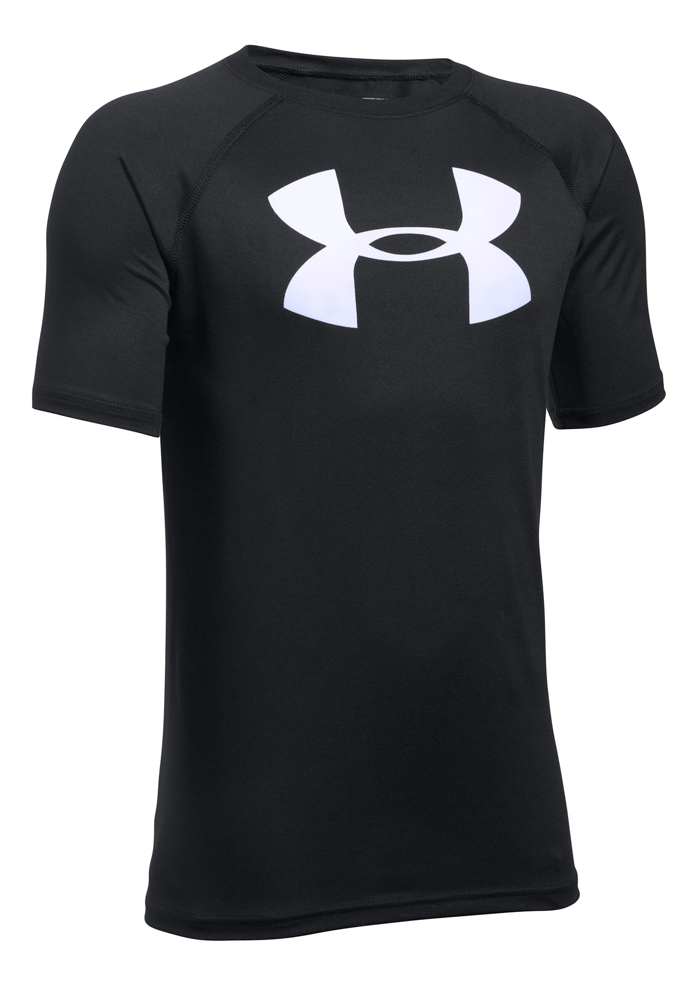 Under Armour Boys Tech Big Logo Short Sleeve Technical Tops