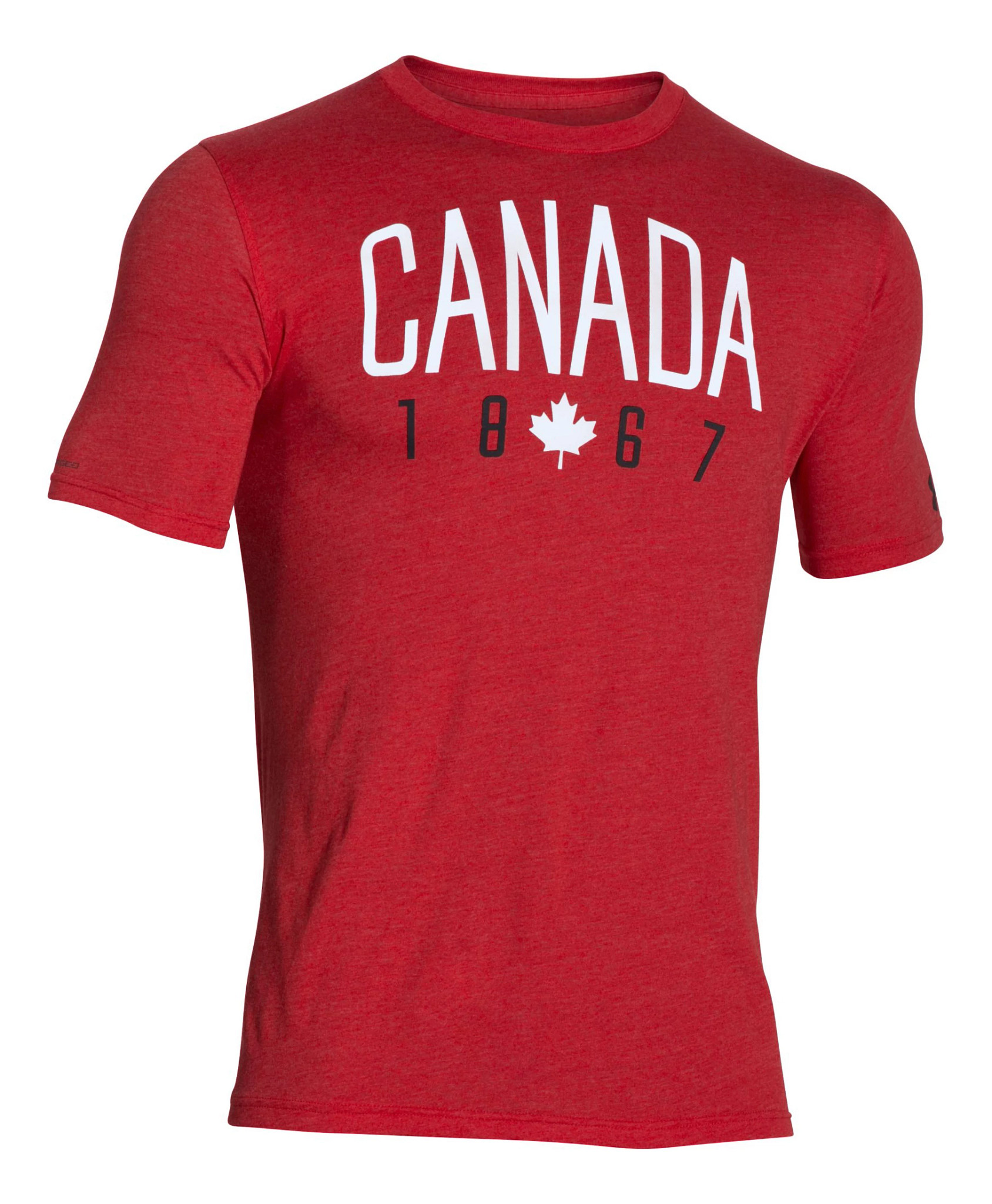 Mens Under Armour Canada Country Pride Triblend T Short Sleeve