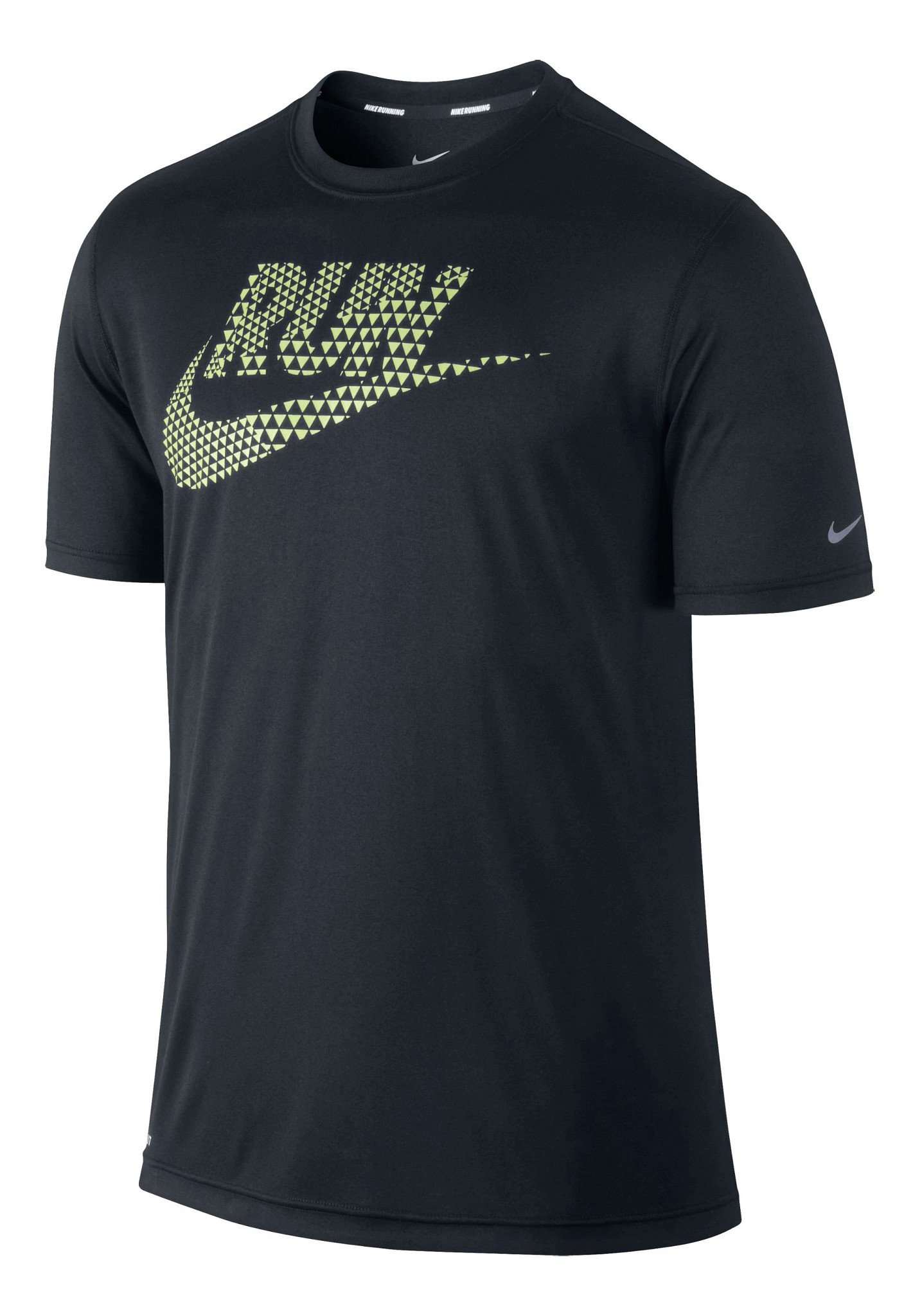 Mens Nike Legend Run Swoosh Tee Technical Tops