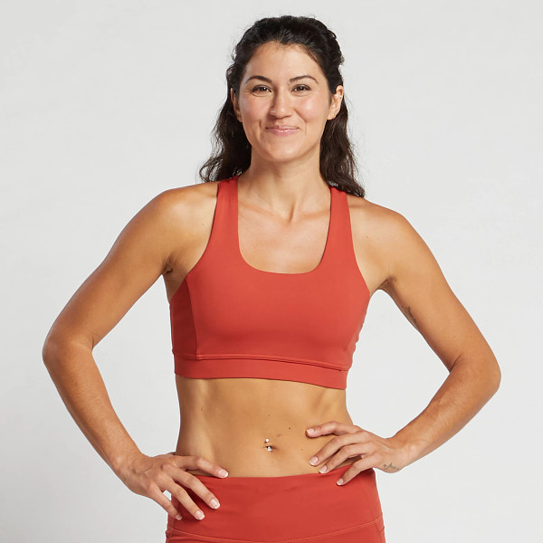 Women Sports - Sport Bras in Orange