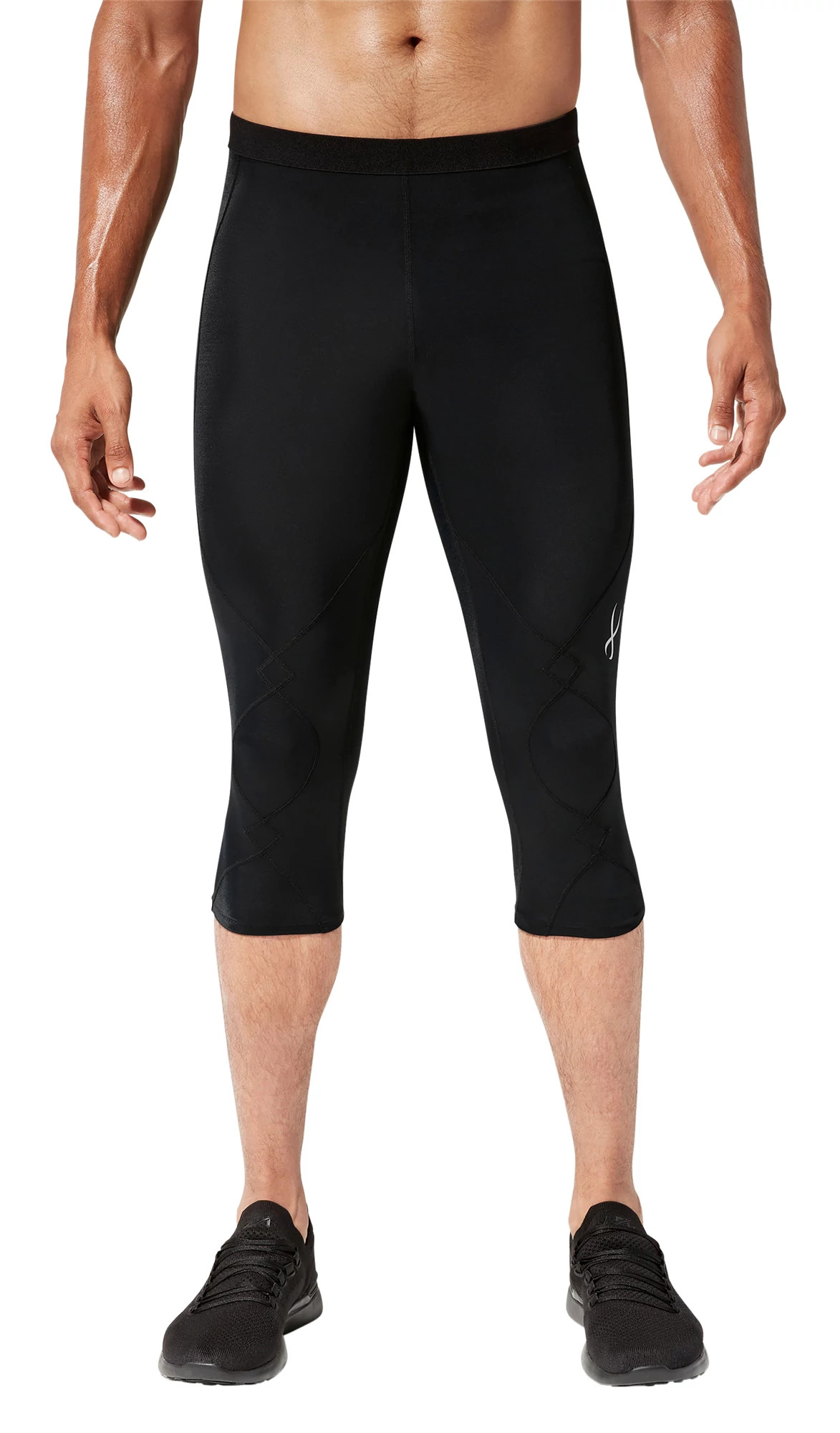 Mens CW-X Expert 3.0 Joint Support Compression 3/4 Tights & Leggings