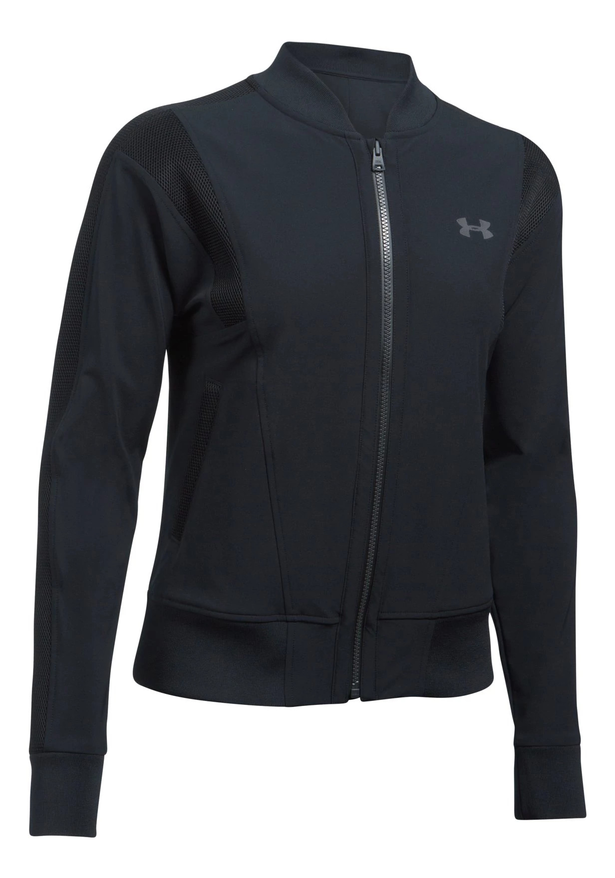 Womens Under Armour Mixed Media Woven Bomber Casual Jackets