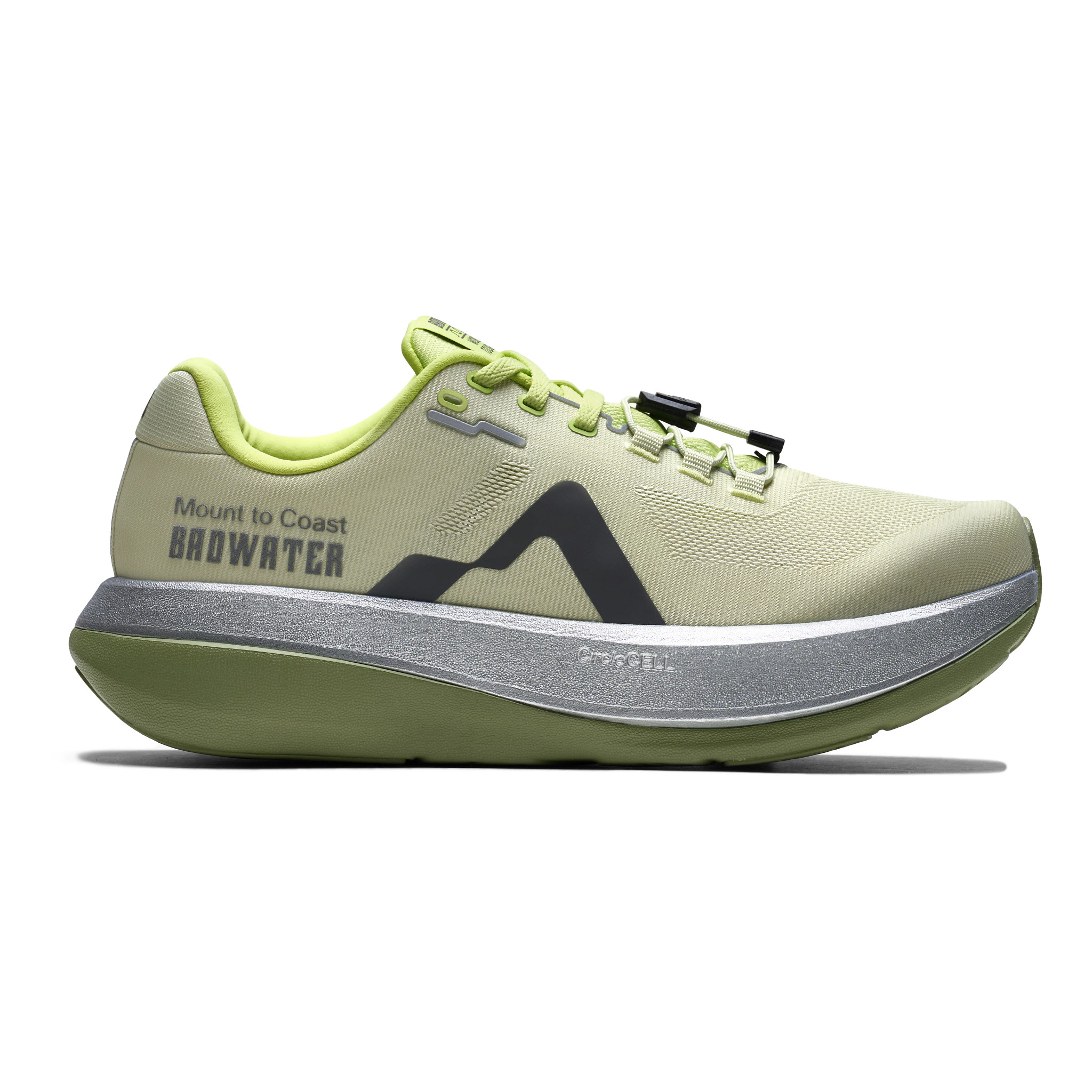 Men's Mount to Coast C135 Badwater - Lemon / Silver, Size: 10, Medium | Footwear - Road Runner Sports
