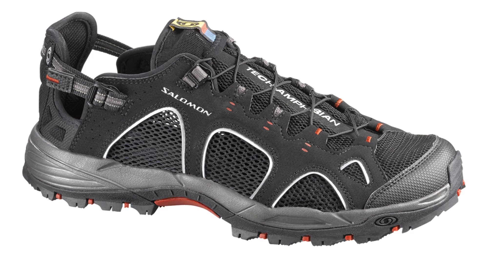 Lækker Ombord Susteen Mens Salomon Techamphibian 3 Hiking Shoe