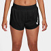 Women's Nike Dri-FIT Running Mid-Rise Brief-Lined Short - Black