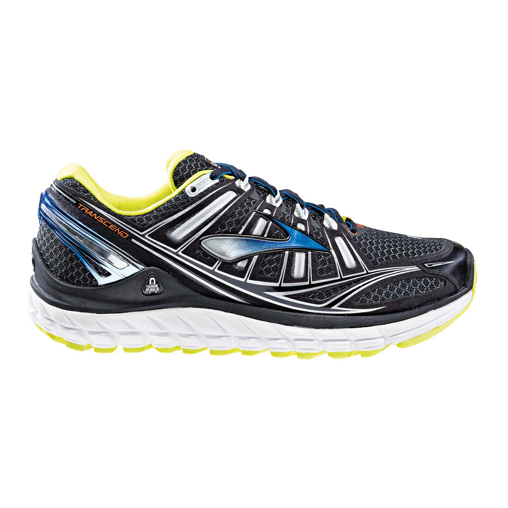 Brooks transcend 1 mens black on sale