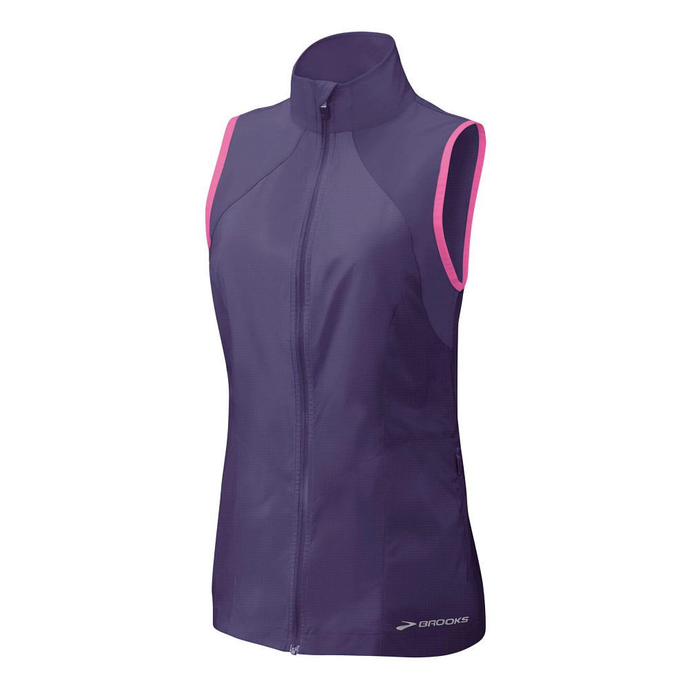 Brooks cheap vest purple