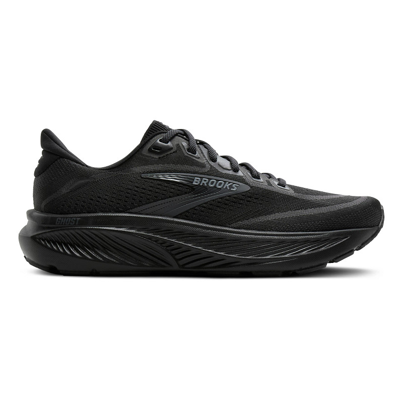 Men's Brooks Ghost 18 - Black / Black, Size: 15, Medium | Footwear - Road Runner Sports