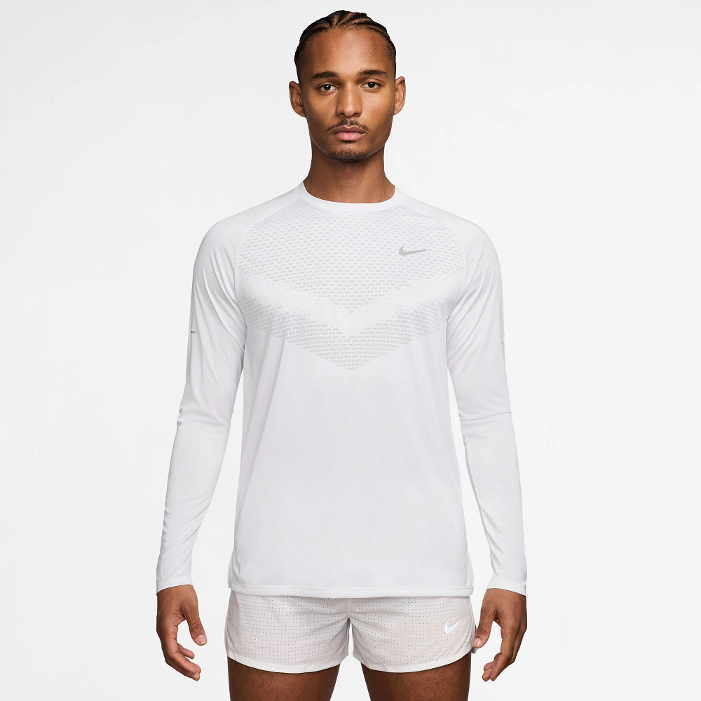 Mens Nike Dri-FIT ADV Stride Long Sleeve Technical Tops