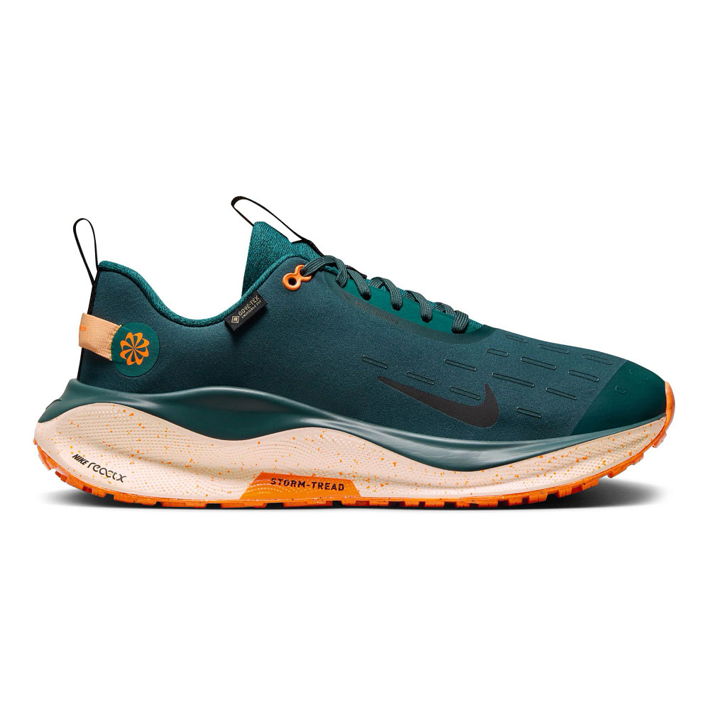 Mens Nike React Infinity Run 4 React X GTX Running Shoe - Deep Jungle/Teal