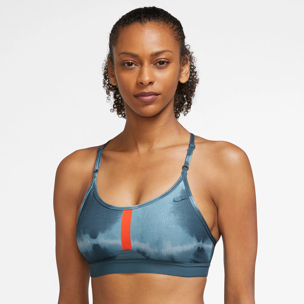 Womens Nike Dri-FIT Indy Dye Print Sports Bra