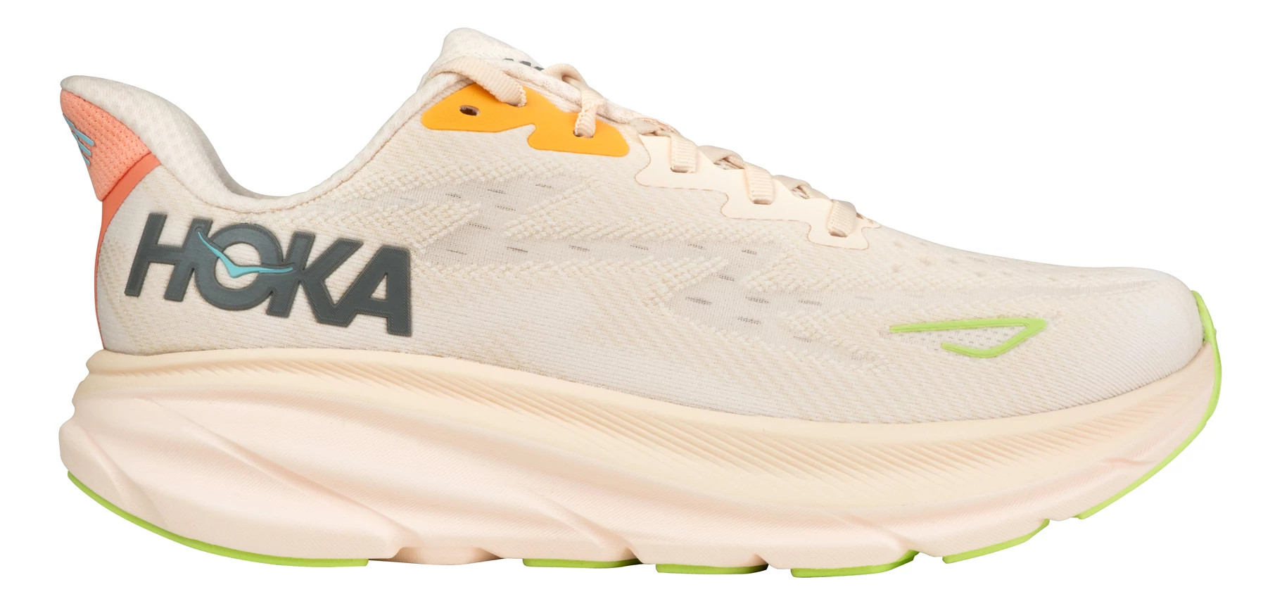 HOKA Women's Clifton 9 Wide Vanilla/Astral / 9 / D