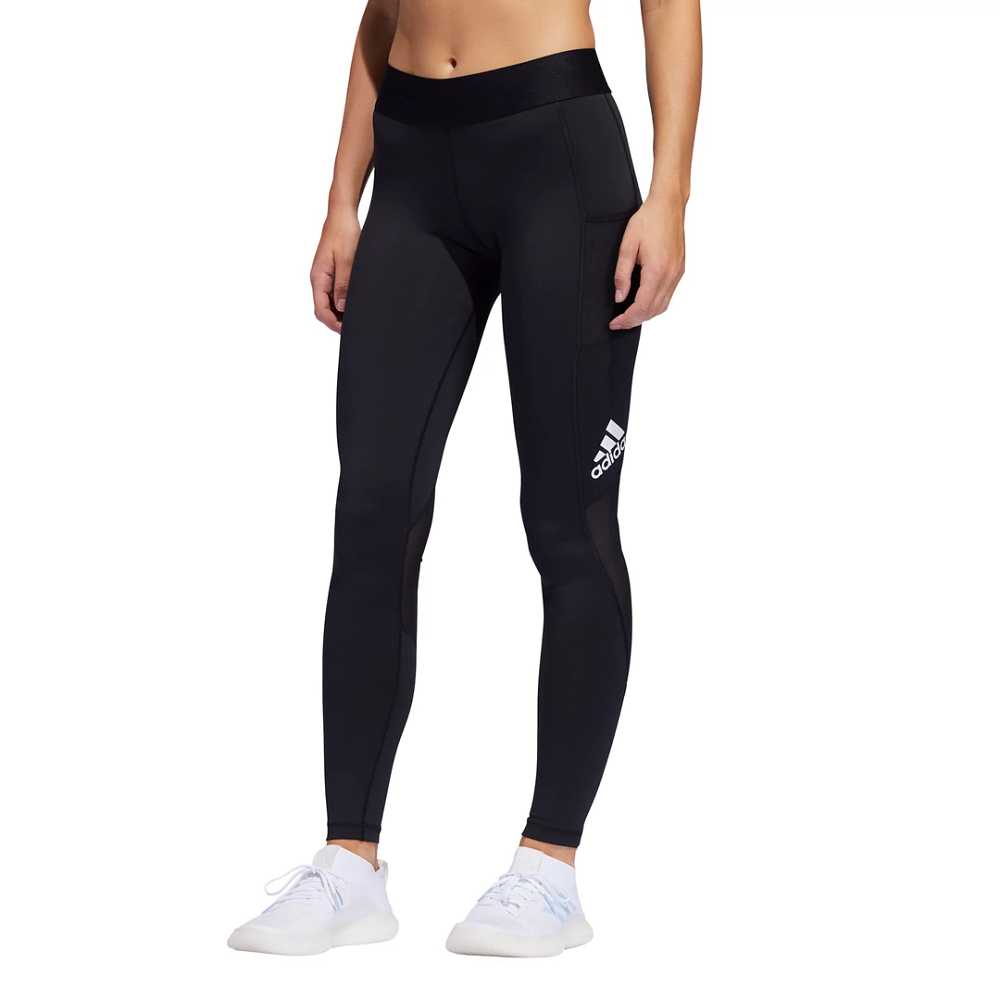 adidas Alphaskin Sport 3 Stripe Long Tight Women