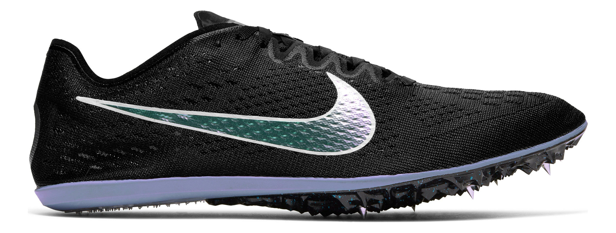 Nike Zoom Victory 3 Track and Field Shoe - Black/Indigo Fog