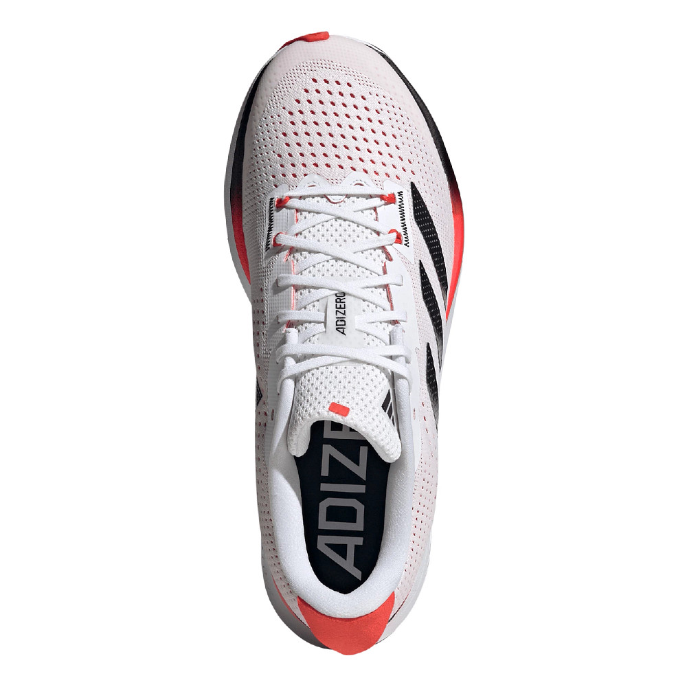 adidas Adizero SL Men's Shoes White/Black/Red - Running Warehouse Europe