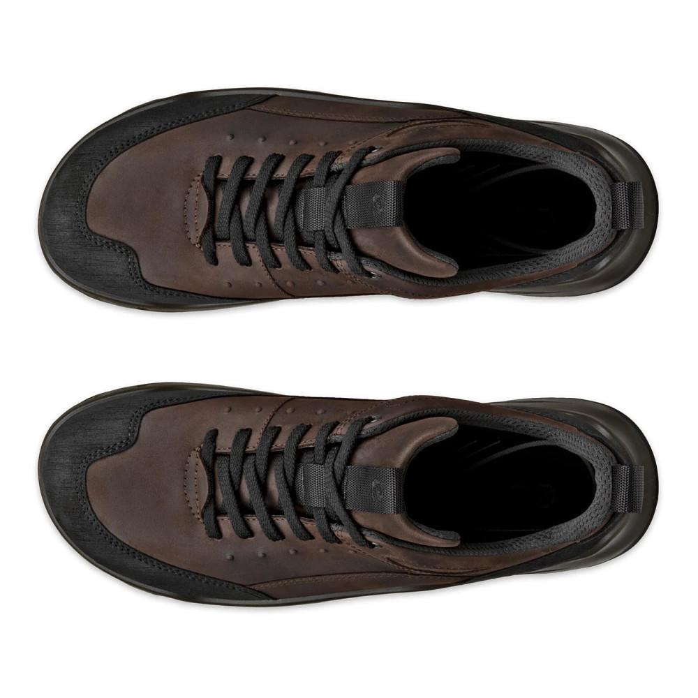 Mens Ecco Offroad Waterproof Lace Up Hiking Shoe