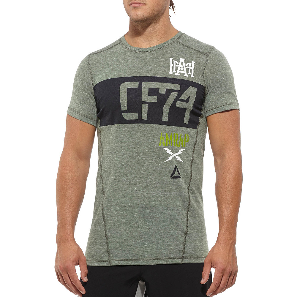 reebok crossfit tri blend t-shirt