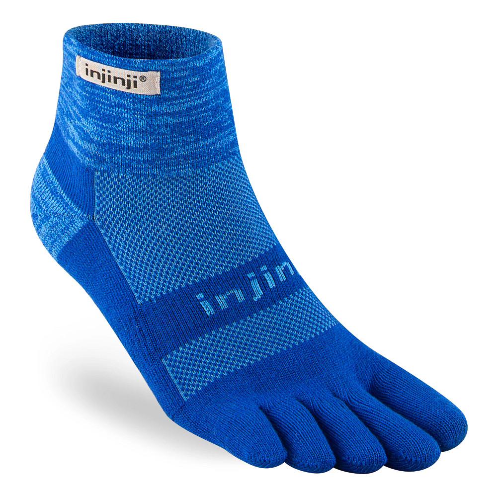 Injinji Trail Midweight Mini Crew Toe Socks