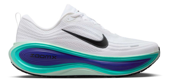 Nike Men\'s White and Teal ZoomX Athletic Running Shoes Nike Men main image 4