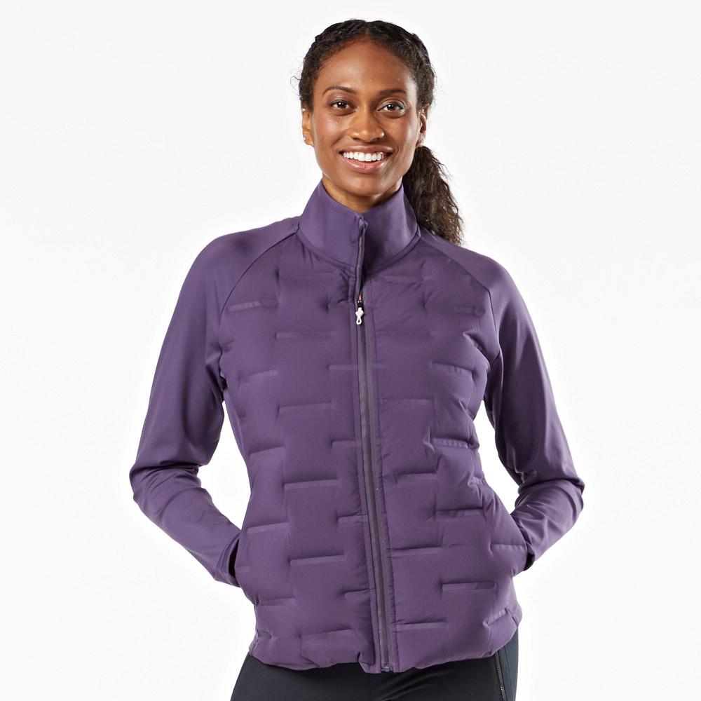 Womens Korsa Aero Fill Run Jacket Cold Weather Jackets