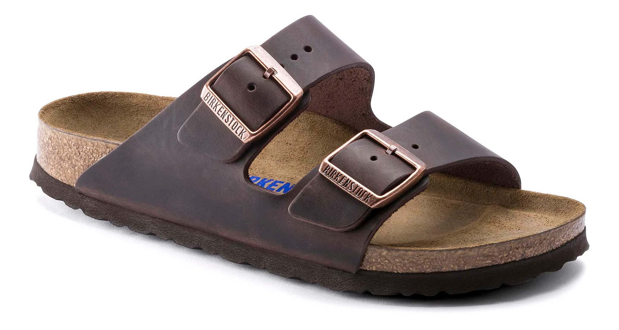 Mens Birkenstock Arizona Soft Footbed Oiled Leather Sandals Shoe