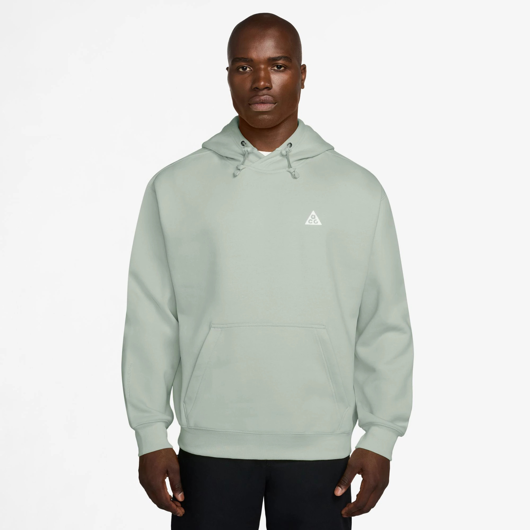 Nike ACG Men's Nike ACG Tuff Fleece Hoodie - Light Silver, Size: L | Apparel - Road Runner Sports - $119.99 at Road Runner Sports