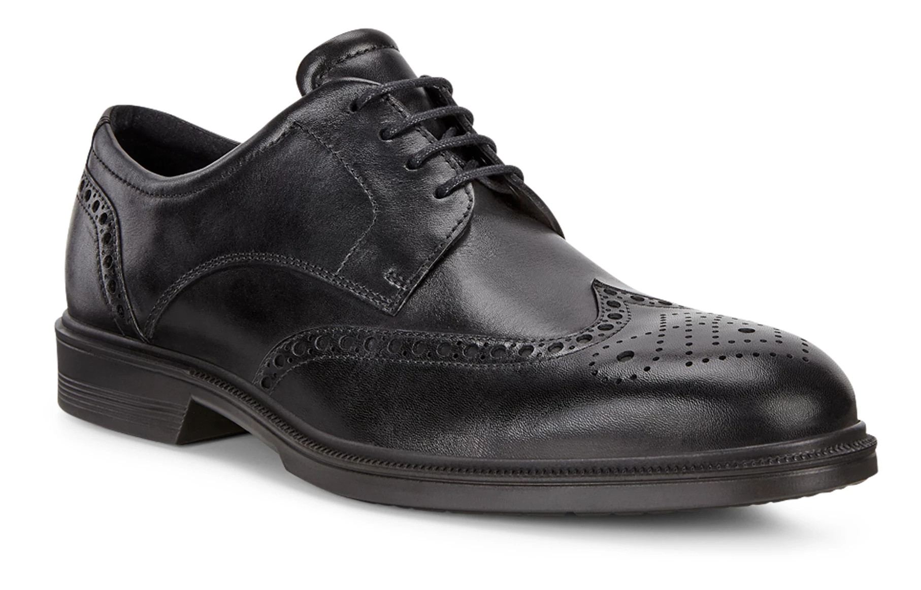 ecco lisbon brogue tie