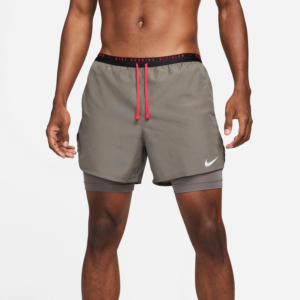 Mens Nike Run Division Flex Stride 2-in-1 5 Lined Shorts