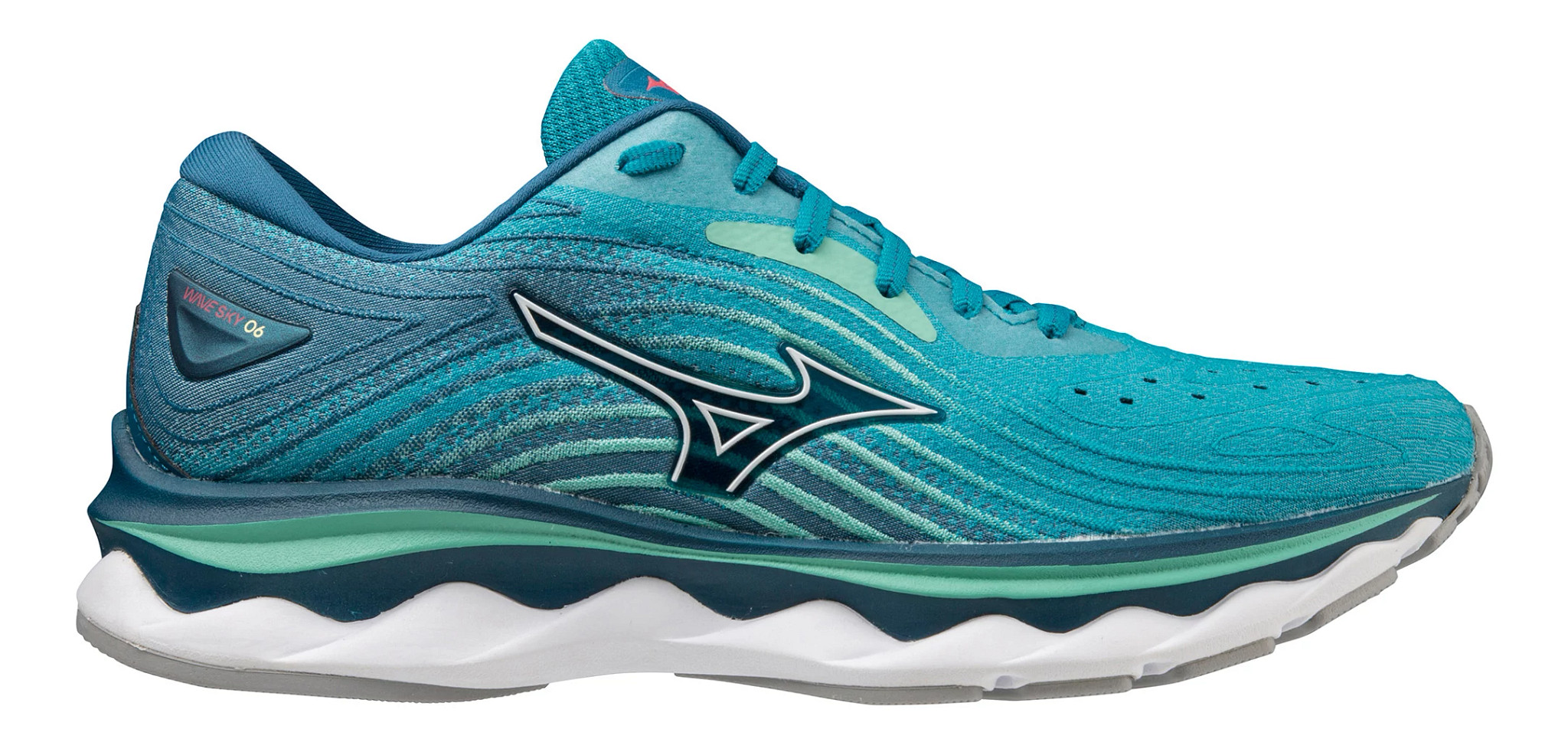 Womens Mizuno Wave Sky 6 Running Shoe