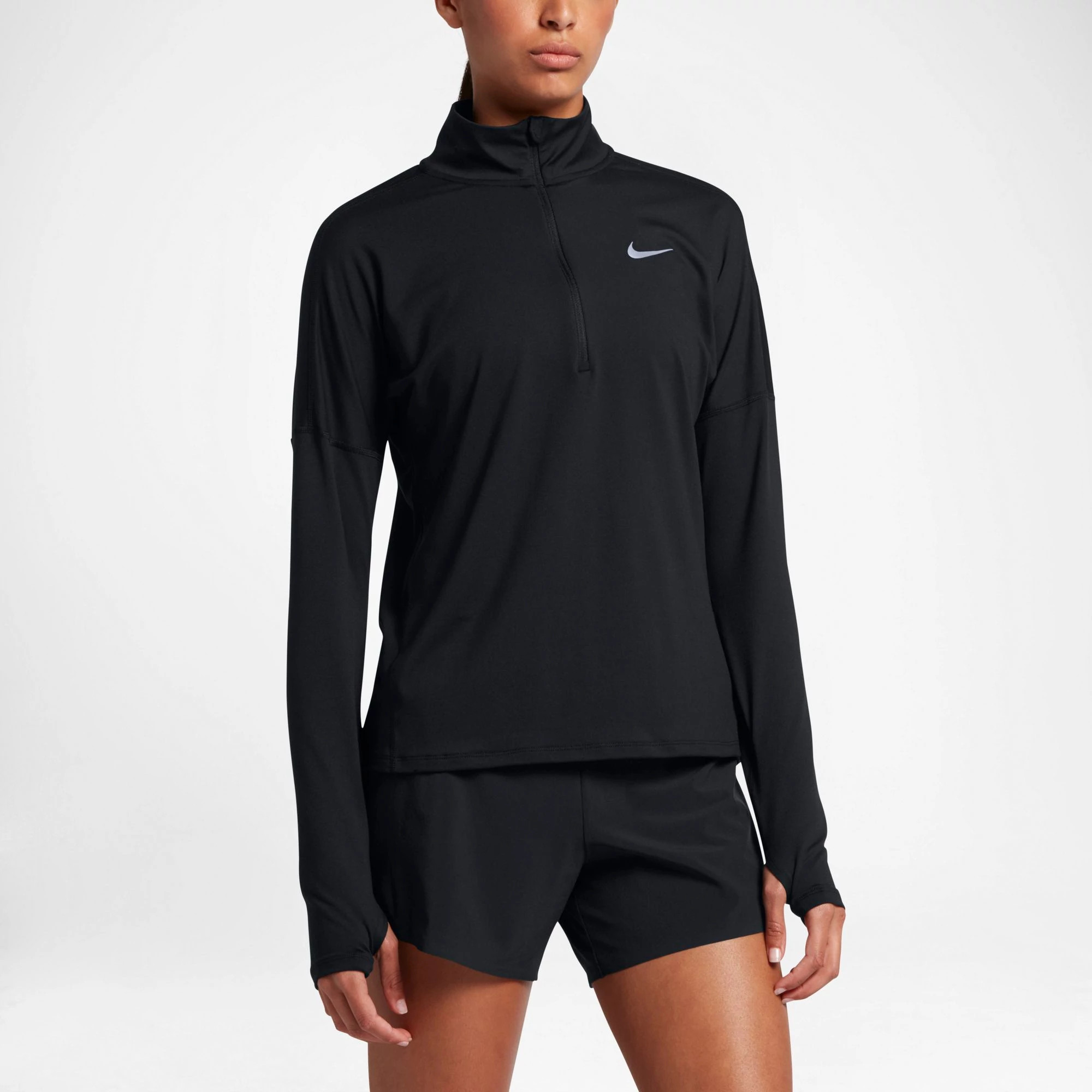 Womens Nike Dry Element Half-Zips & Hoodies Technical Tops